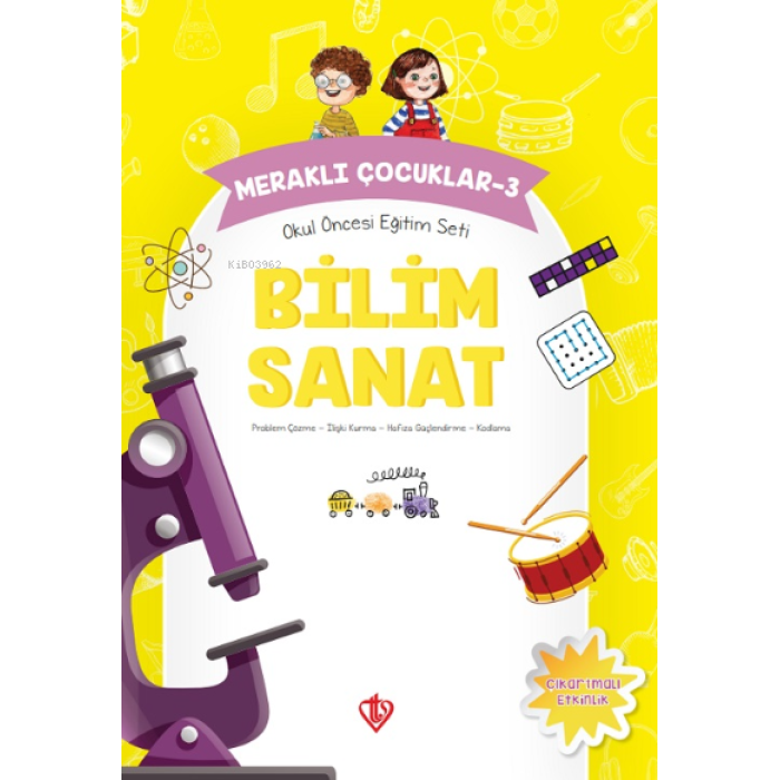 Meraklı Çocuklar 3 ;Okul Öncesi Eğitim Seti Bilim Sanat