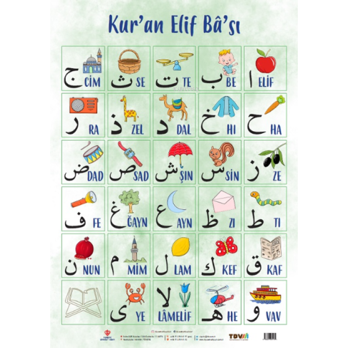 Kuran Elif Bası Poster