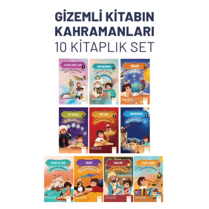 Gizemli Kitabın Kahramanları-10 Kitaplık Set