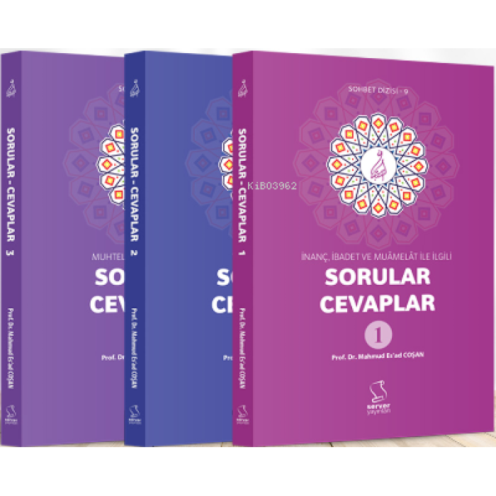 M. EsAd Coşan Sorular-Cevaplar Seti (3 Kitap)