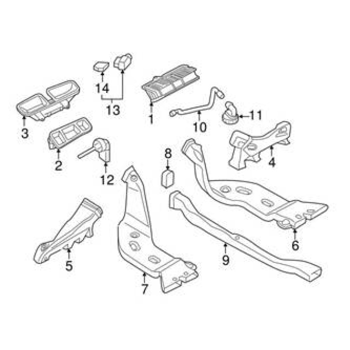 Havalandırma Oluğu (VW)(5G1819241)(VW Golf 7)