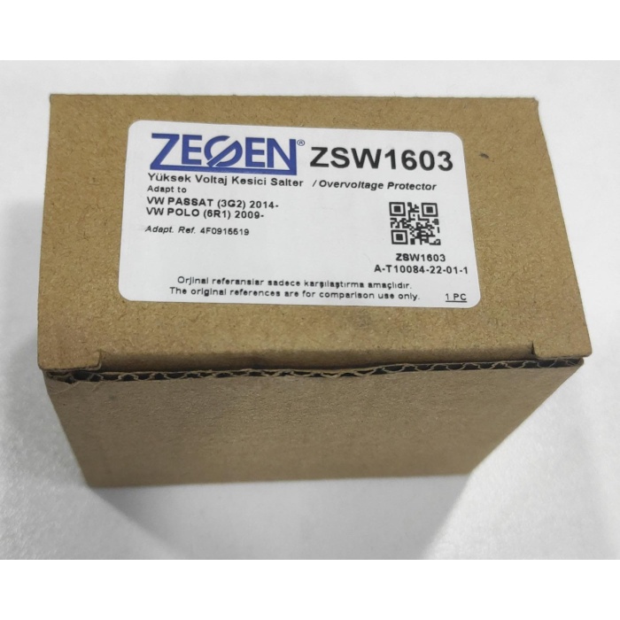 Yüksek Voltaj Kesici Şartel (ZEGEN)(ZSW1603)(4F0915519)(VW SEAT)