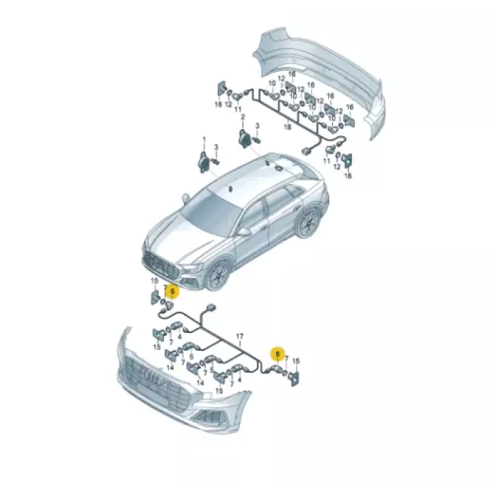 Park Sensörü (VOLKSWAGEN)(5Q1919275)