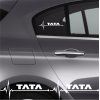 Tata Incina Ritim Oto Sticker (2 Adet)