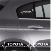 Toyota Ritim Oto Sticker (2 Adet)