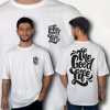 THE GOOD LİFE FİGÜRLÜ BASKILI OVERSIZE T-SHIRT