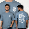 THE GOOD LİFE FİGÜRLÜ BASKILI OVERSIZE T-SHIRT