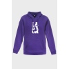 BASKETBOL 1 MİNİMAL BASKILI  ÜÇ İPLİK SWEATSHIRT OVERSIZE HOODIE