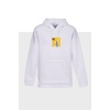 OK  MİNİMAL BASKILI  ÜÇ İPLİK SWEATSHIRT OVERSIZE HOODIE