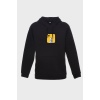 OK  MİNİMAL BASKILI  ÜÇ İPLİK SWEATSHIRT OVERSIZE HOODIE