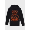 ZERO HUG GİVEN SIRT BASKILI  ÜÇ İPLİK SWEATSHIRT OVERSIZE HOODIE