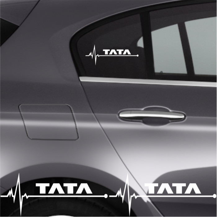 Tata Indigo Ritim Oto Sticker (2 Adet)