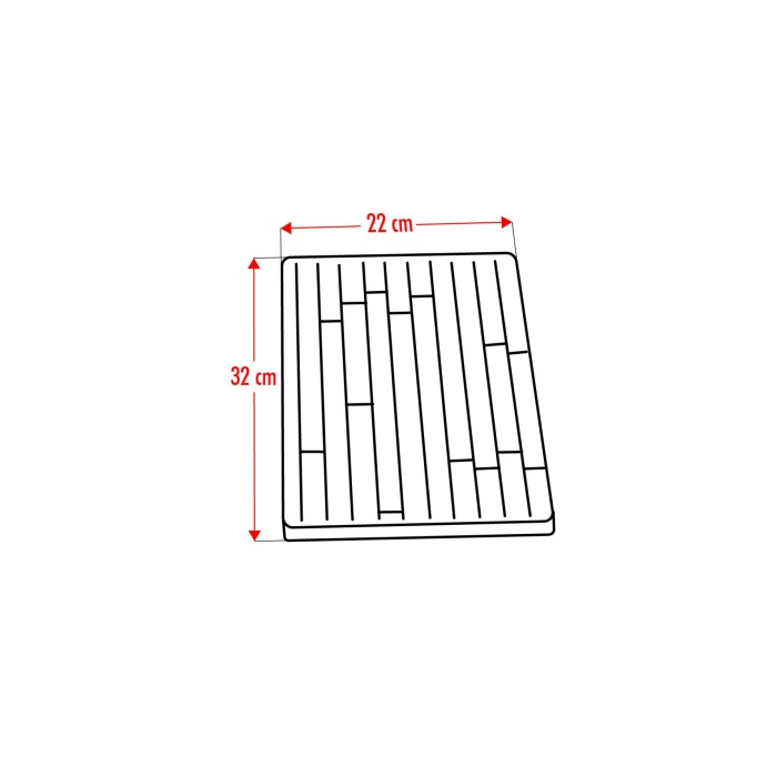 Kesme Tahtası Sunum Tahtası 22x32