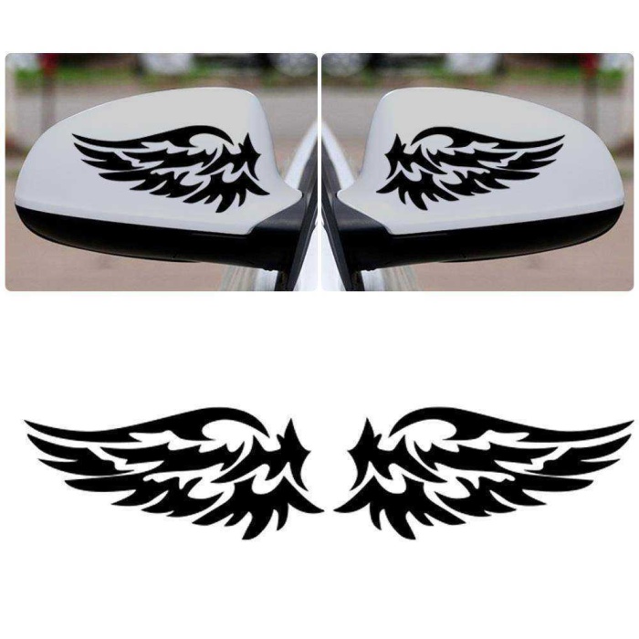 Melek Kanatları Dikiz Ayna Sticker, Araba, Oto, Etiket, Tuning, Aksesuar, Modifiye, Arma,