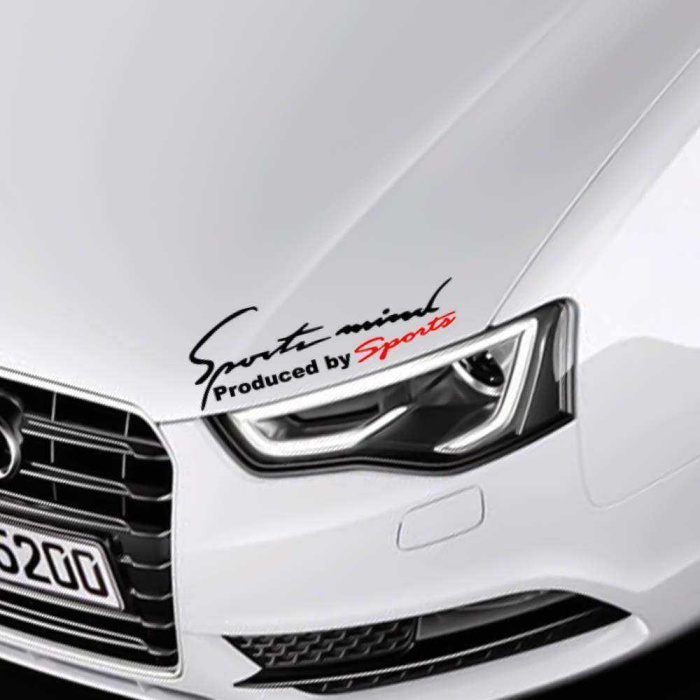 Sports Mind Producad By Sport Sticker, Oto Etiket, Araç Çıkartma, Araba Tuning, Modifiye