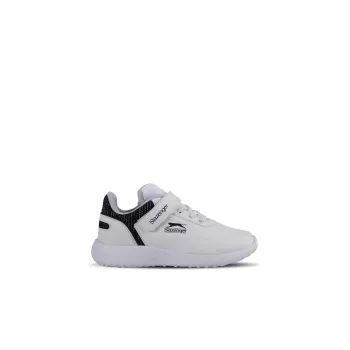 Slazenger BASKET Sneaker Unisex Çocuk Ayakkabı Beyaz / Siyah SA22LF031-005