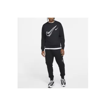 Nike Sportswear Mens Fleece Erkek Siyah Sweatshirt DQ3943-010