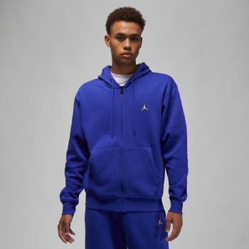 Nike M Jordan Ess Flc Fz Hoodie Erkek Mavi  Sweatshirt DQ7350-432