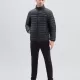 Skechers M Essential Turtle Neck Jacket Erkek Siyah Mont