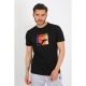 JOMA T-SHIRT B.YAKA PAMUK CRACK M -SİYAH 4241105