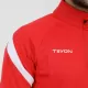 TRYON / ANTRENMAN SWEAT EVO PRO YARI FERMUAR KIRMIZI-BEYAZ