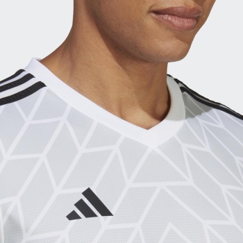 Adidas Team Icon 23 Jersey Tişört Erkek Beyaz HR2630