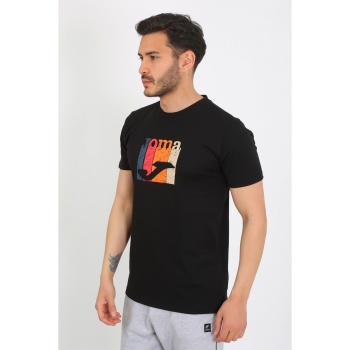 JOMA T-SHIRT B.YAKA PAMUK CRACK M -SİYAH 4241105