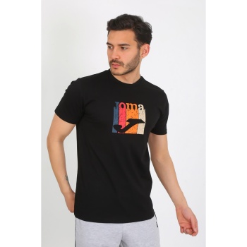 JOMA T-SHIRT B.YAKA PAMUK CRACK M -SİYAH 4241105