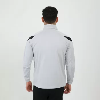 TRYON / ANTRENMAN SWEAT EVO PRO YARI FERMUAR GRİ-SİYAH