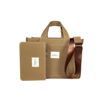 Hishi Rj Tote Bag Camel