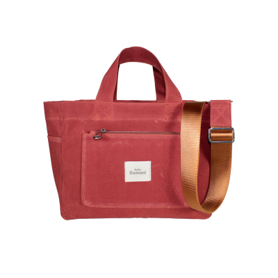 Hishi Tote Bag Reddish Mumlu Kanvas Çanta