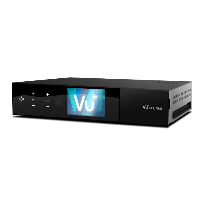 VU+ Duo 4K SE Çift Modül Girişli DVB-S2X FBC Twin Tuner Enigma2 UHD Uydu Alıcı