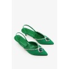 Manaus Kadın Renkli Taşlı Yeşil ayakkabı