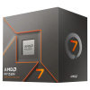 AMD RYZEN 7 8700F 8 Core, 4,10-5.00GHz, 16Mb Cache, 65W,  AM5 Soket, BOX (Kutulu), (Grafik Kart YOK, Fan VAR)