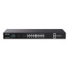 Tenda TEG1120P-16-250W 16 Port Poe+ 10-100-1000 2 Port Uplink +  2 Port SFP Switch Çelik Kasa