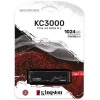 1TB KINGSTON KC3000 M.2 NVMe PCIe 4.0 SKC3000S/1024G 7000/6000MB/s