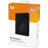 Wd 4Tb My Passport WDBPKJ0040BBK-WESN 2.5 USB 3.2 Siyah Harici Harddisk