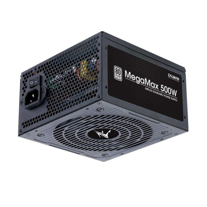 ZALMAN MEGAMAX 500W ZM500-TXII 80+ STANDARD POWER SUPPLY