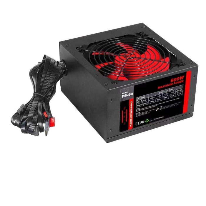 HIPER PS-60 600W 12 CM FAN POWER SUPPLY