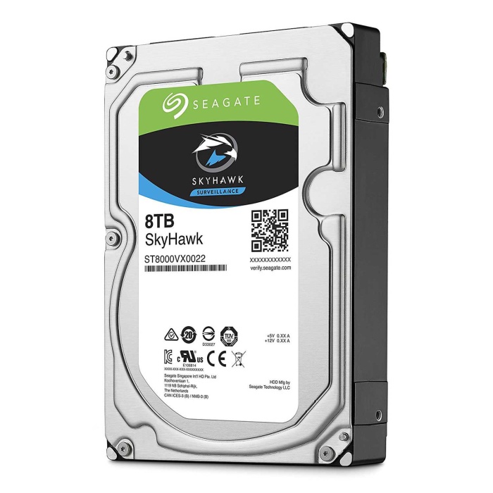 Seagate 8Tb St8000Vx0022 Skyhawk 3.5 7200Rpm 256Mb Harddisk Güvenlik Diski (İthalat)