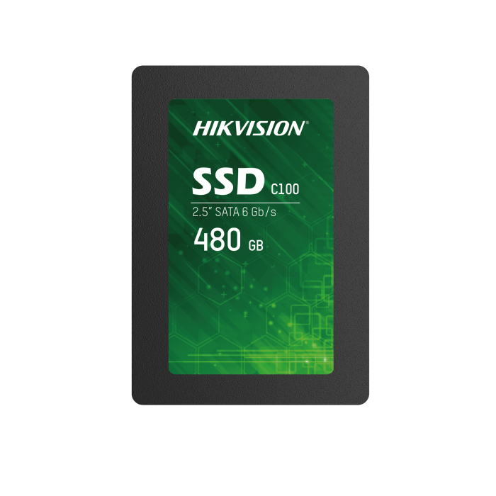 Hikvision 480Gb Ssd Disk Sata 3 Hs-Ssd-C100-480G 550Mb-470Mb Harddisk