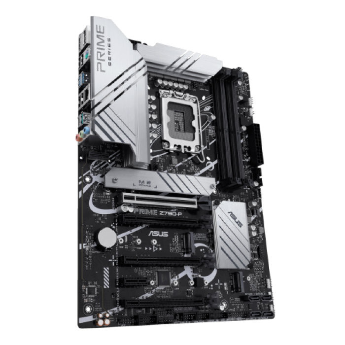 ASUS PRIME Z790-P, 4xDDR5, 3x M.2, HDMI, DP, Type-C, 12-13.Nesil, LGA1700 Soket, ARGB Gaming Anakart