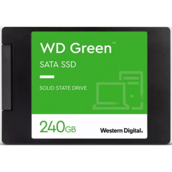 Wd 240GB Green 2.5 545MB-S 3D Nand WDS240G3G0A Harddisk