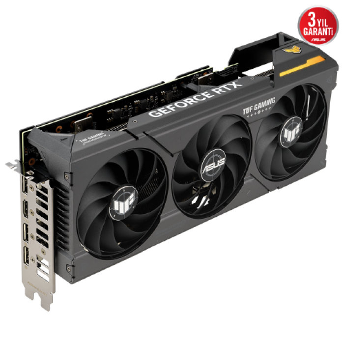 ASUS TUF-RTX4070S-O12G-GAMING, 12Gb, 192Bit, GDDR6X, 1xHDMI, 3xDP GAMING Ekran Kartı