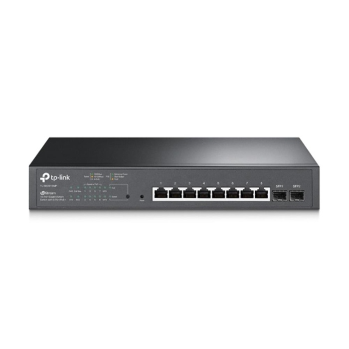 Omada Tp-Link TL-SG2210MP 8 Port Poe+ 10-100-1000Mbps 2 SFP  Yönetilebilir Switch