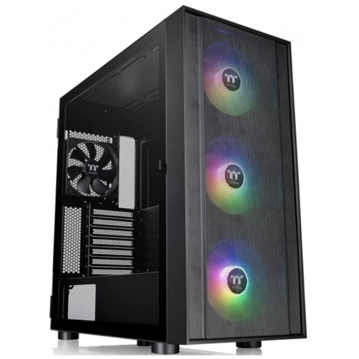 Thermaltake H570 TG 750W 80+ ARGB 3x120mm Fan Mesh Ön Panel, Tempered Glass Pencereli Oyuncu Kasası