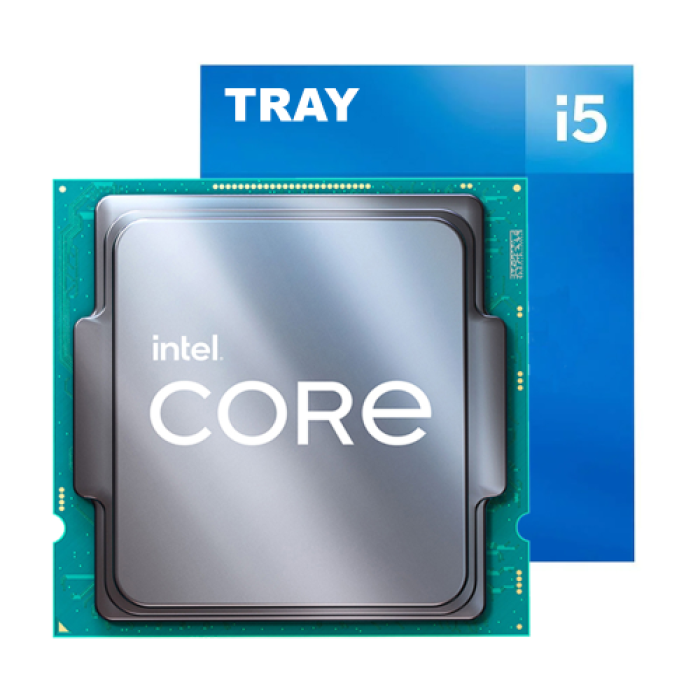 INTEL i5-11400F 6 Core, 2.6Ghz, 12Mb, 65W, LGA1200, 11.Nesil, Tray, (Dahili Grafik YOK, Fan YOK)