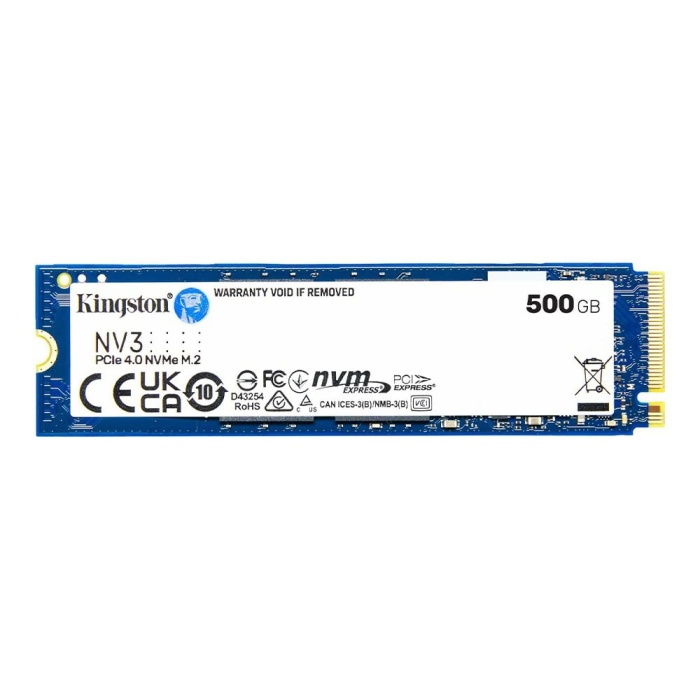 500GB KINGSTON NV3 SNV3S/500G 5000/3000MB/S PCIe 4.0