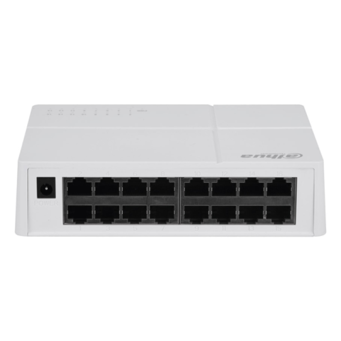 DAHUA SF1016L , 16Port, Megabit, Yönetilemez, Switch