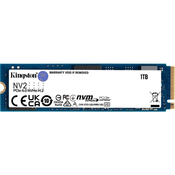 Kingston 1TB Nv2 3500Mb-2100Mbs Nvme Pcie M2 Ssd Snv2S-1000G Disk